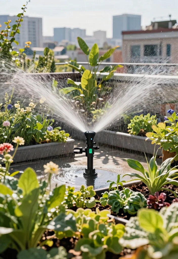 11 Smart Garden Irrigation Hose Ideas for Automatic Watering 6. Automated Sprinkler Systems 0