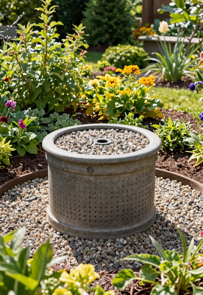 11 Smart Rain Barrel Overflow Ideas to Prevent Yard Flooding 4. Install a Dry Well 0