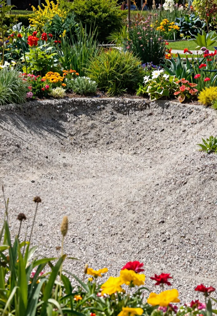 11 Smart Rain Barrel Overflow Ideas to Prevent Yard Flooding 5. Create a Gravel Pit 0