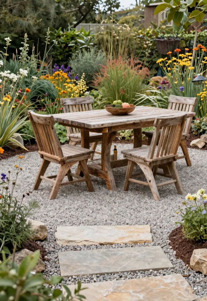 11 Stunning Backyard Patio Designs with Screen Porch Layouts 5 11 Stunning Backyard Patio Designs with Screen Porch Layouts 5. Eco Friendly Stone and Gravel Patio 0