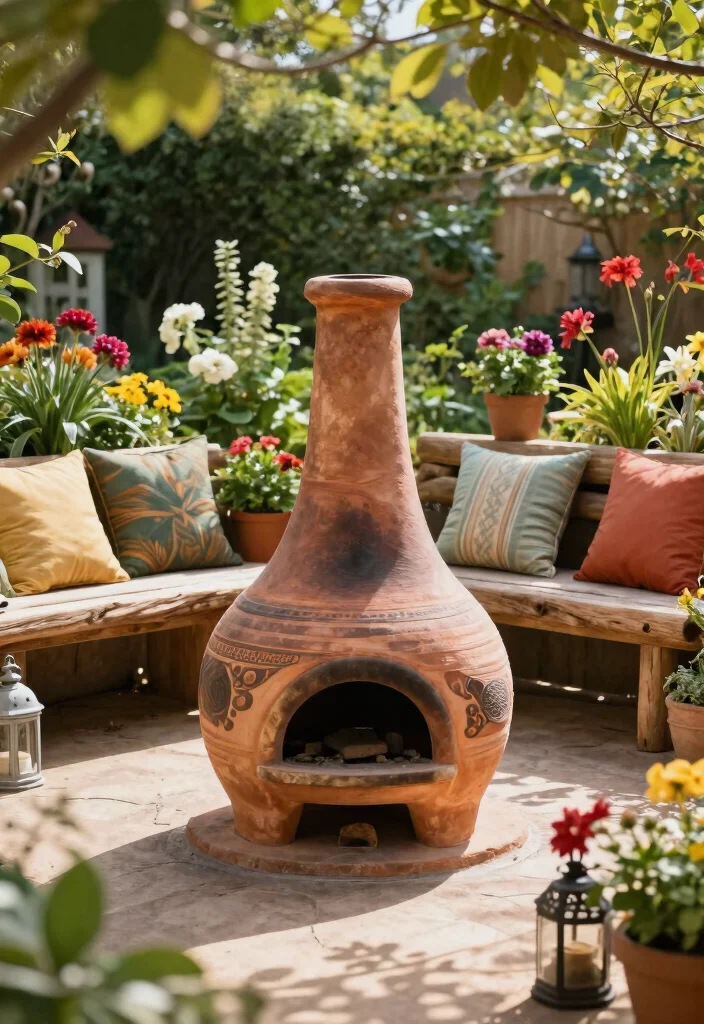 11 Unique Chiminea Ideas Fireplaces for Outdoor Living 1 11 Unique Chiminea Ideas Fireplaces for Outdoor Living 1. Earthy Clay Chimineas 0