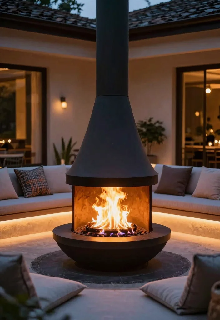 13 Authentic Clay Chiminea Ideas for Your Mexican-Style Patio 11 13 Authentic Clay Chiminea Ideas for Your Mexican Style Patio 11. Artistic Fire Effects 0