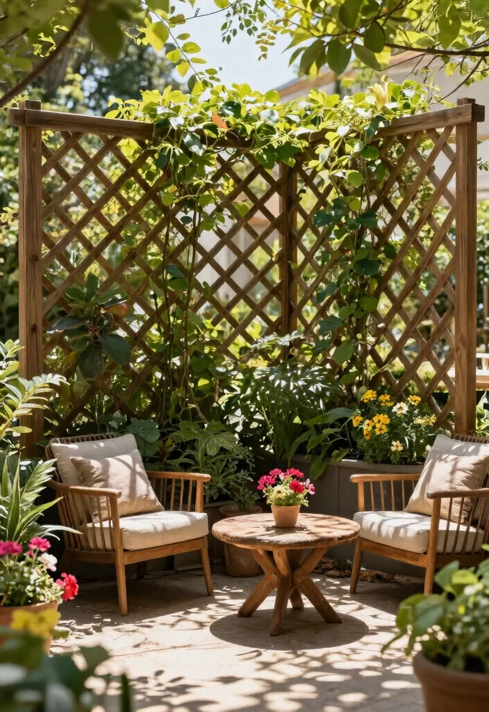 13 Best Patio Sun Screen Ideas to Block UV Rays and Heat 7 13 Best Patio Sun Screen Ideas to Block UV Rays and Heat 7. Trellis Screen Fences 0