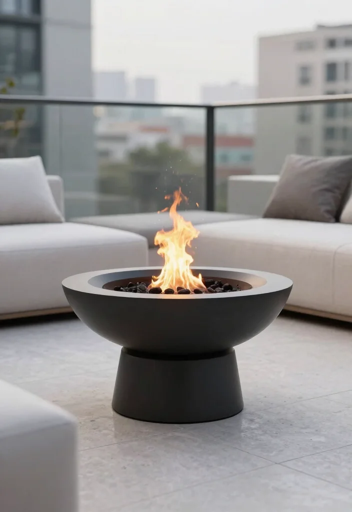 13 Clever DIY Table Top Fire Bowl Ideas Cheap and Chic 13. Minimalist Fire Bowl 0