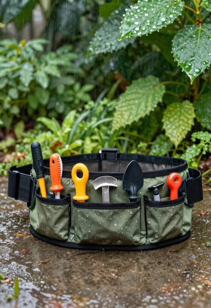 13 Clever DIY Tool Belt Ideas to Sew at Home Custom Fit 7. Waterproof Tool Belt for Gardeners 0