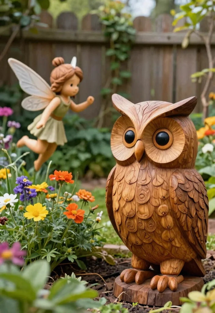 13 Creative Chainsaw Ideas for Wood Crafting Projects (Pro Tips) 1 13 Creative Chainsaw Ideas for Wood Crafting Projects Pro Tips 1. Whimsical Garden Sculptures 0