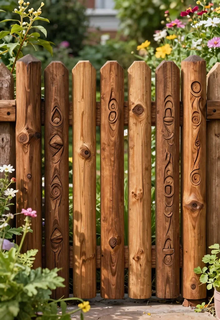 13 Creative Chainsaw Ideas for Wood Crafting Projects (Pro Tips) 10 13 Creative Chainsaw Ideas for Wood Crafting Projects Pro Tips 10. Unique Fencing Solutions 0