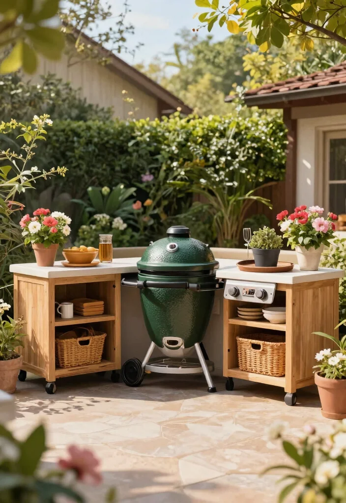 13 Custom Kamado Grill Storage Ideas (Hide Your Gear) 14 13 Custom Kamado Grill Storage Ideas Hide Your Gear Conclusion 0