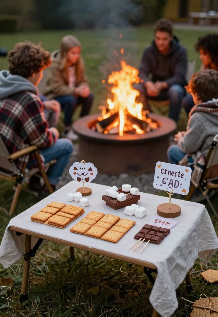 13 Dreamy Backyard Chiminea Ideas for Cozy Nights 6 13 Dreamy Backyard Chiminea Ideas for Cozy Nights 6. Family Friendly Smores Station 0