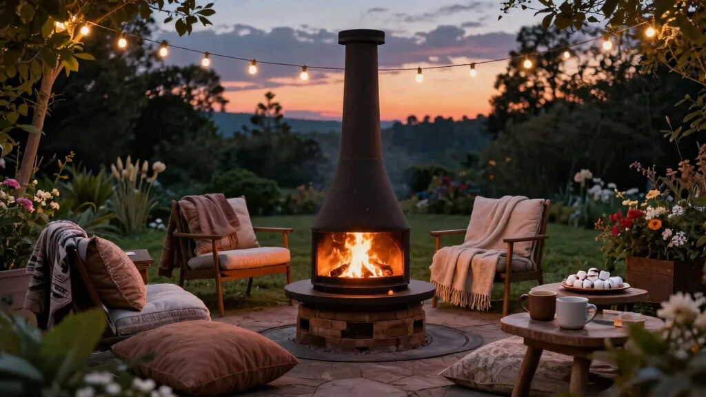 13 Dreamy Backyard Chiminea Ideas for Cozy Nights