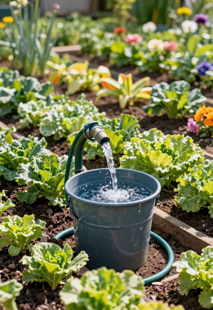 13 Easy Rain Barrel Installation Ideas for Beginners Pro Guide 10. Rain Barrel Hooked to a Drip Irrigation System 0