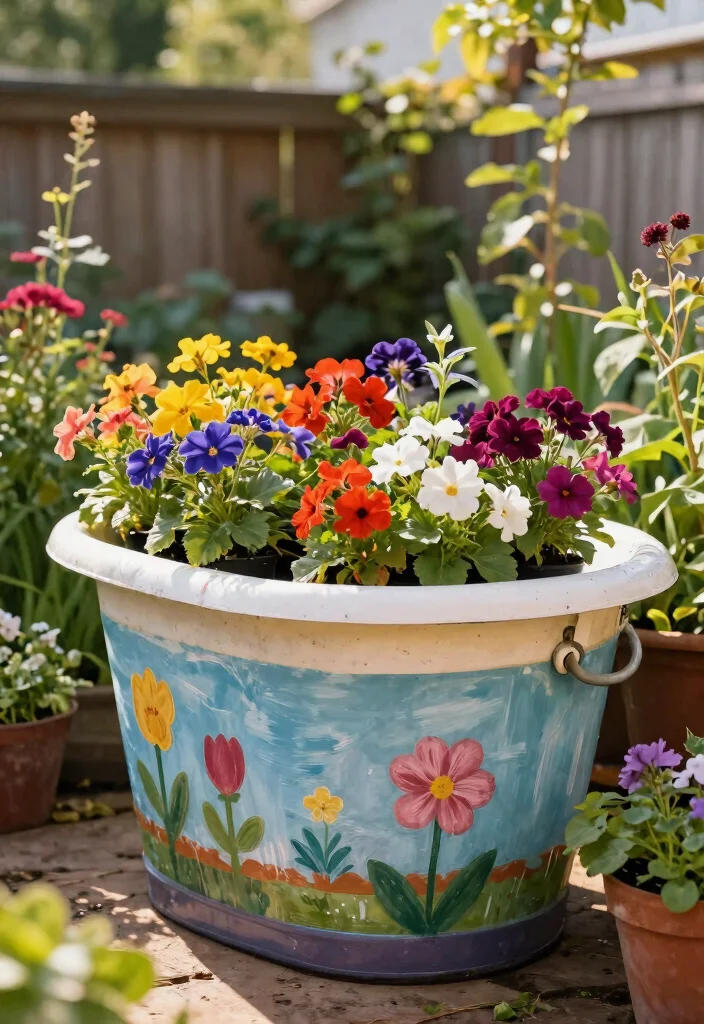 13 Easy Rain Barrel Installation Ideas for Beginners Pro Guide 13. Creative Upcycled Rain Barrel 0