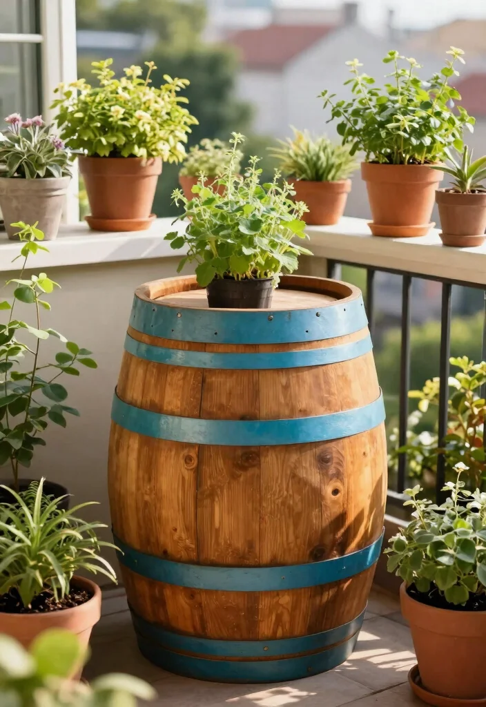 13 Easy Rain Barrel Installation Ideas for Beginners Pro Guide 5. Compact Rain Barrel for Small Spaces 0