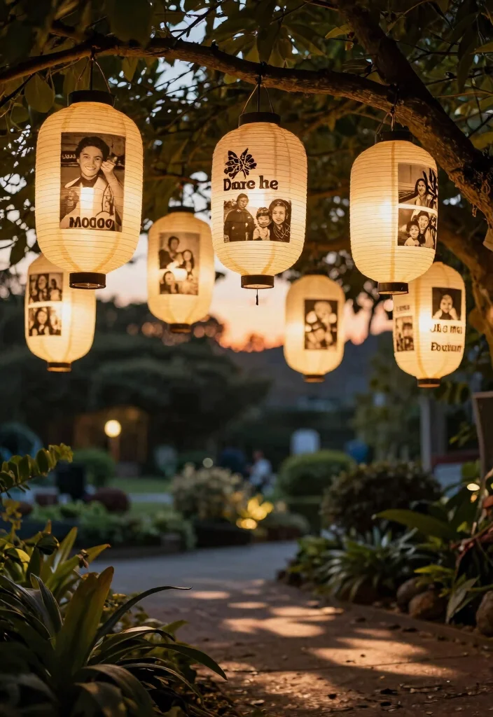 13 Fun Paper Lantern Decor Outdoor Celebration Ideas Boho Style 13. Lanterns with Personalized Touches 0