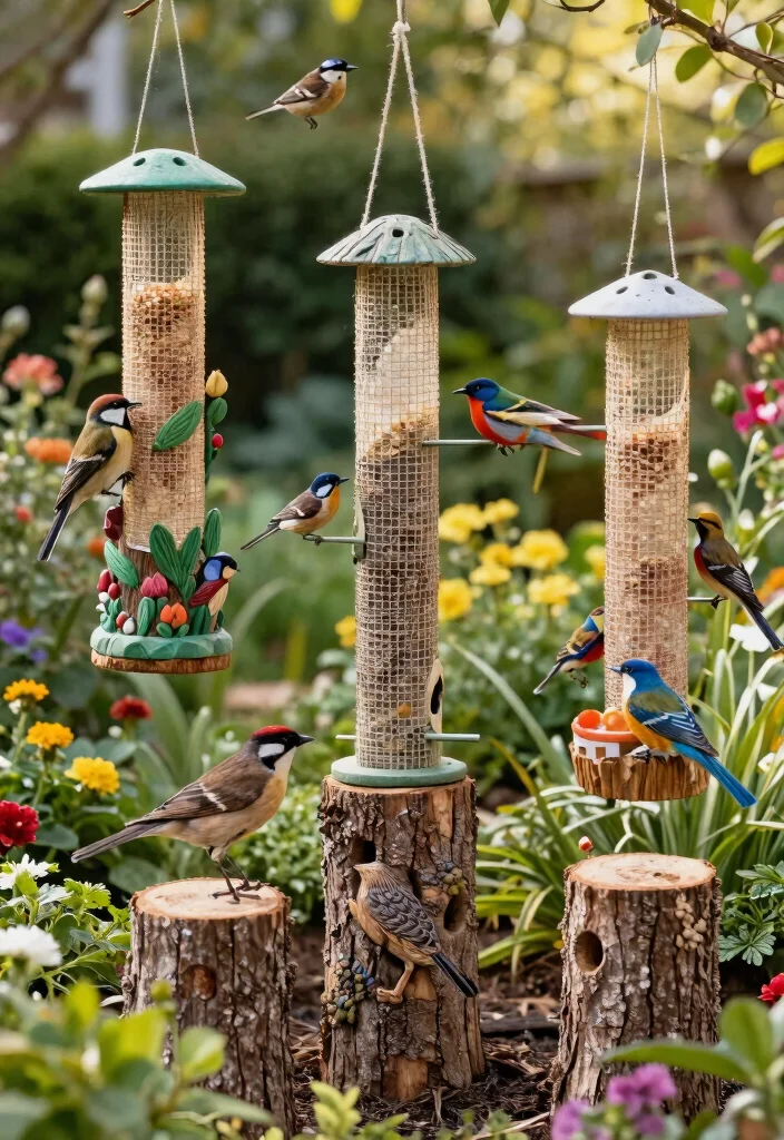 13 Genius Chainsaw Carvings Ideas for Tree Stumps: Eco-Friendly Yard Art 10 13 Genius Chainsaw Carvings Ideas for Tree Stumps Eco Friendly Yard Art 10. Artistic Bird Feeders 0