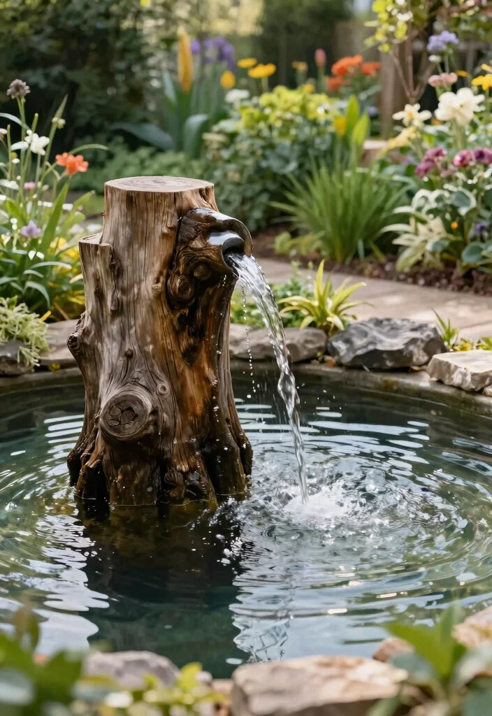 13 Genius Chainsaw Carvings Ideas for Tree Stumps: Eco-Friendly Yard Art 12 13 Genius Chainsaw Carvings Ideas for Tree Stumps Eco Friendly Yard Art 12. Elegant Water Features 0