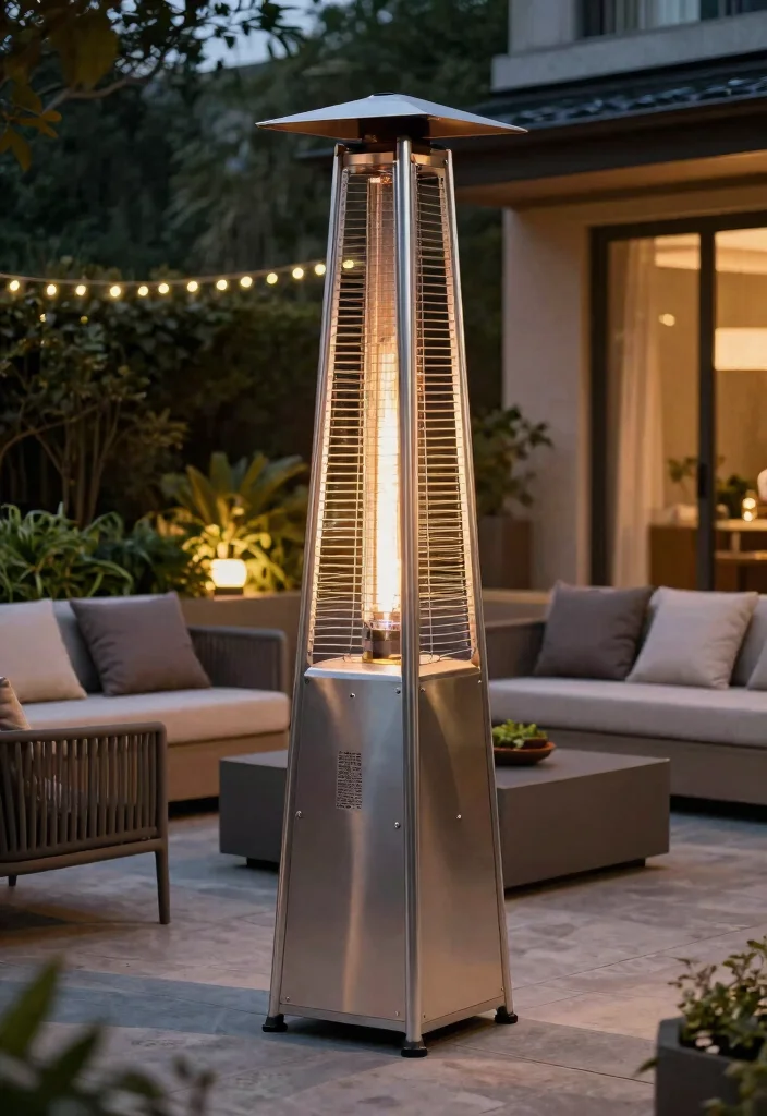 13 Sleek Modern Patio Heater Styles for Contemporary Yards 1 13 Sleek Modern Patio Heater Styles for Contemporary Yards 1. The Sleek Tower Heater 0