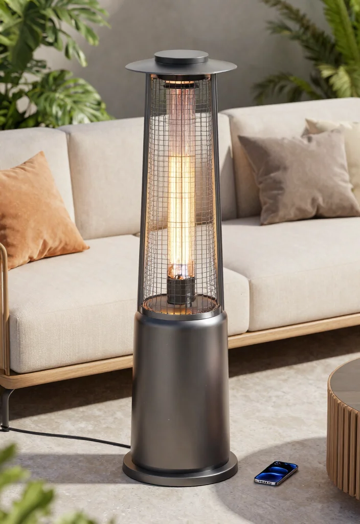 13 Sleek Modern Patio Heater Styles for Contemporary Yards 10 13 Sleek Modern Patio Heater Styles for Contemporary Yards 10. The Smart Heater 0
