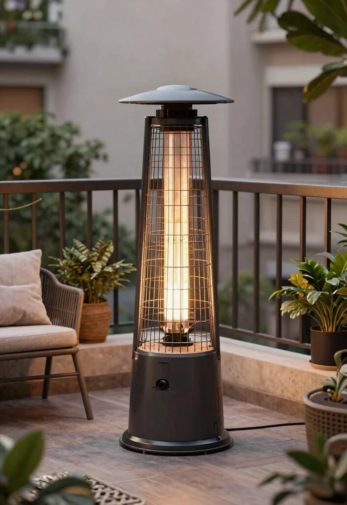 13 Sleek Modern Patio Heater Styles for Contemporary Yards 11 13 Sleek Modern Patio Heater Styles for Contemporary Yards 11. The Compact Heater 0