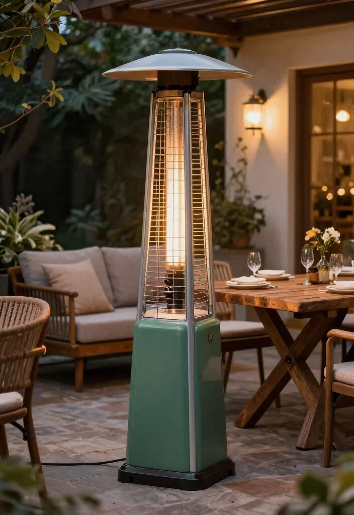 13 Sleek Modern Patio Heater Styles for Contemporary Yards 8 13 Sleek Modern Patio Heater Styles for Contemporary Yards 8. The Vintage Inspired Heater 0
