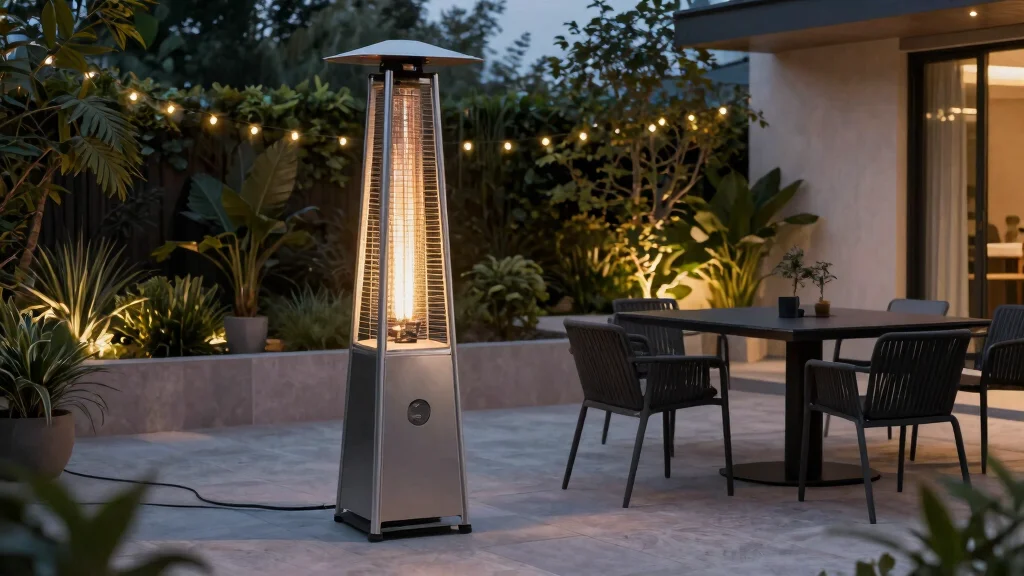 13 Sleek Modern Patio Heater Styles for Contemporary Yards