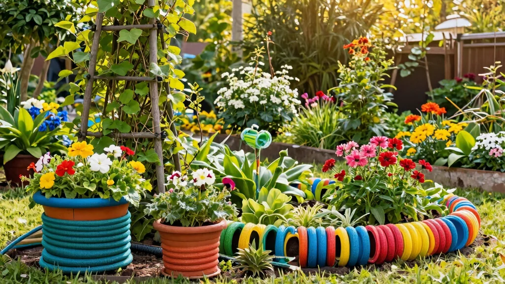 13 Unique Old Garden Hose Ideas Upcycle Projects [DIY]