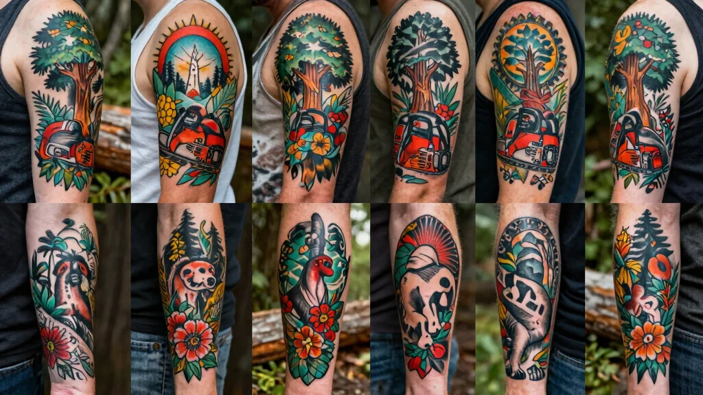 15 Badass Chainsaw Tattoo Ideas for Lumberjacks (Must See)