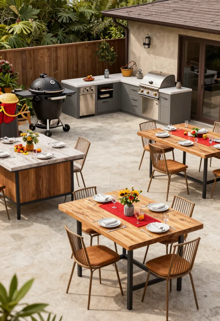 15 Beautiful Kamado Grill Table Ideas for Outdoor Kitchens 16 15 Beautiful Kamado Grill Table Ideas for Outdoor Kitchens Conclusion 0