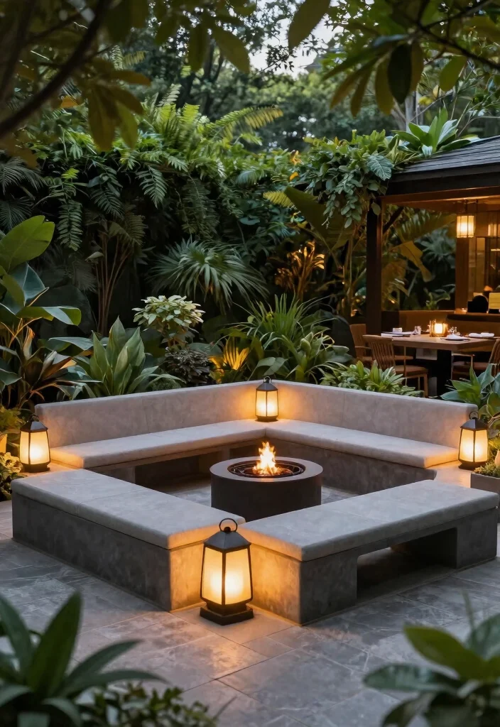 15 Beautiful Outdoor Lantern Decor Inspiration Photos 14 15 Beautiful Outdoor Lantern Decor Inspiration Photos 14. Lanterns with Integrated Seating 0