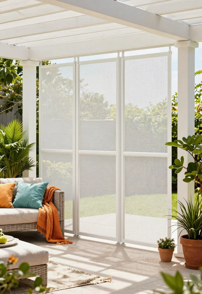 15 Beautiful Screen Enclosure Ideas Patio Upgrades Must See 13. Lightweight PVC Screens 0
