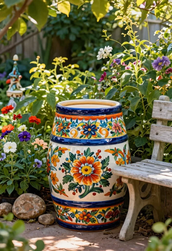 15 Beautiful Unique Rain Barrel Designs That Look Like Decor 2 15 Beautiful Unique Rain Barrel Designs That Look Like Decor 2. Decorative Ceramic Barrel 0
