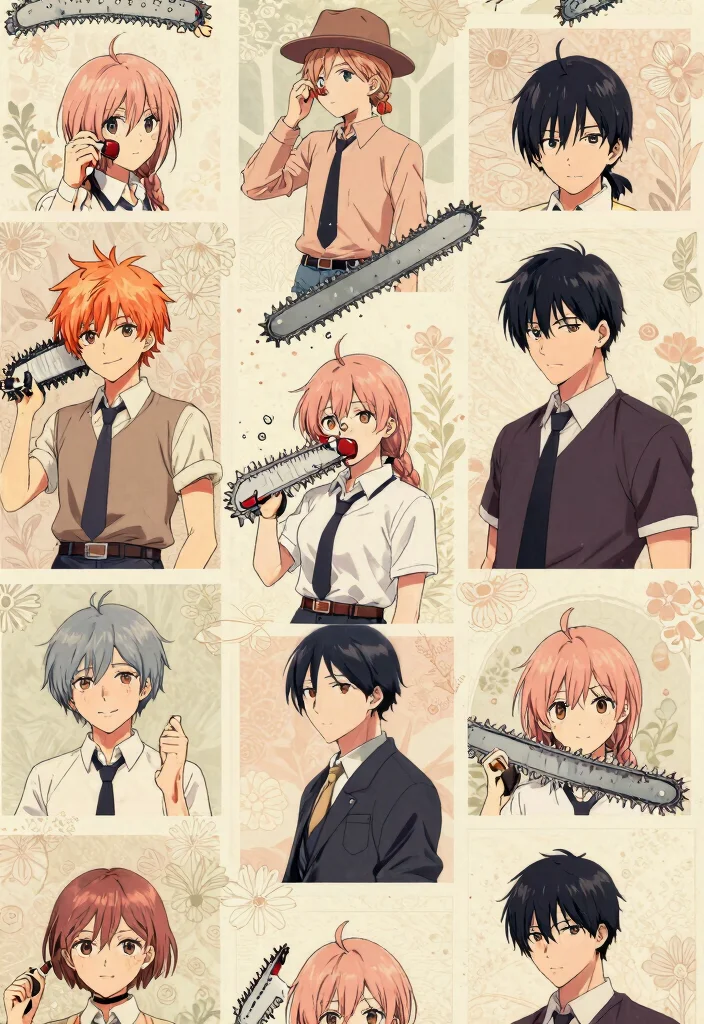 15 Best Chainsaw Man Wallpaper Backgrounds High Resolution 8. Retro Chainsaw Man Aesthetics 0