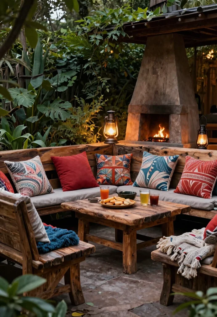 15 Best Chiminea Fire Pit Ideas for Outdoor Entertaining 4 15 Best Chiminea Fire Pit Ideas for Outdoor Entertaining 4. Rustic Outdoor Seating Arrangement 0