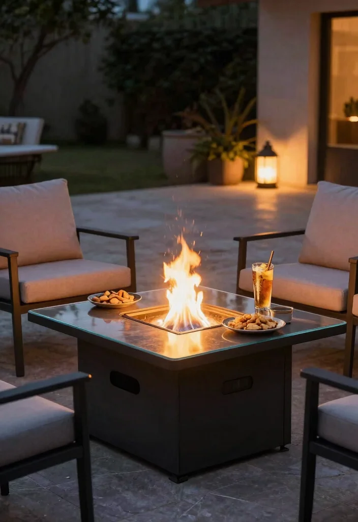 15 Best Chiminea Fire Pit Ideas for Outdoor Entertaining 6 15 Best Chiminea Fire Pit Ideas for Outdoor Entertaining 6. Fire Pit Table for Dual Purpose 0