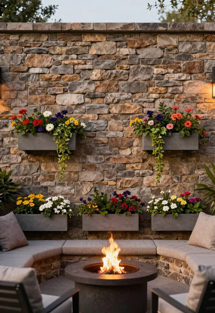 15 Best Porch Screen Ideas for Patio Privacy 6. Stone or Brick Walls 0