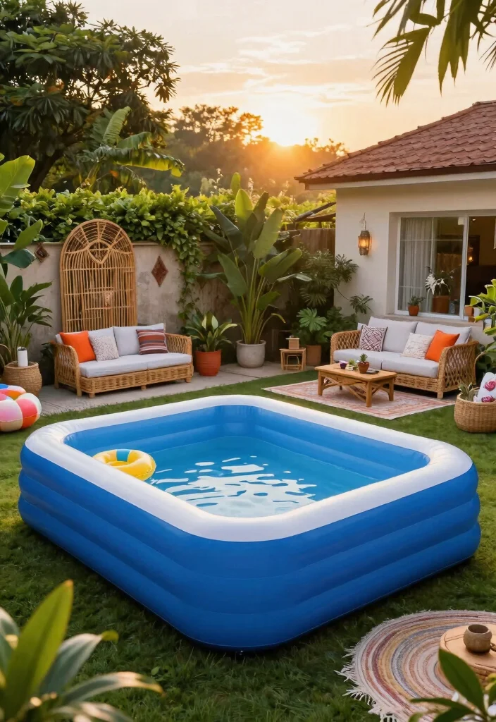 15 Chic Inflatable Pool Ideas for Boho Backyard Decor 16 15 Chic Inflatable Pool Ideas for Boho Backyard Decor Conclusion 0