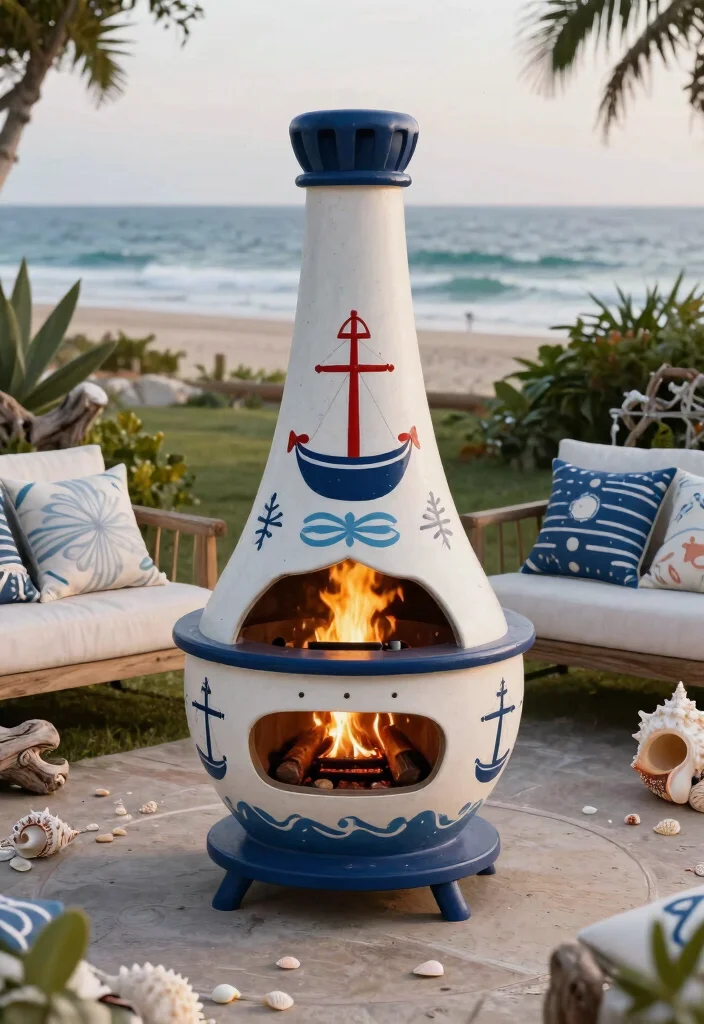 15 Classic Wood Burning Chiminea Ideas Real Fire Vibe 10. Themed Chiminea Designs 0