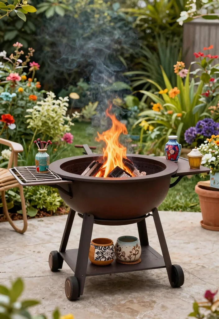 15 Classic Wood Burning Chiminea Ideas Real Fire Vibe 15. Customizable Chiminea with Accessories 0