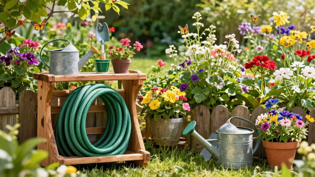 15 Clever Garden Hose Holder DIY Ideas [Hide the Mess]