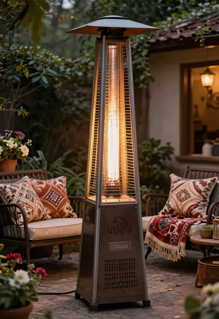 15 Cozy Patio Heater Ideas to Extend Your Outdoor Season 12 15 Cozy Patio Heater Ideas to Extend Your Outdoor Season 12. Vintage Style Patio Heaters 0