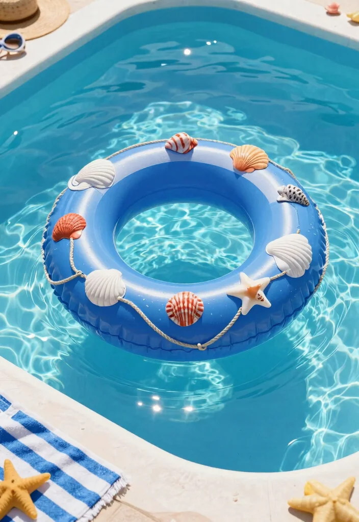 15 Cute Inflatable Pool Float Collection Ideas for Summer Fun 13 15 Cute Inflatable Pool Float Collection Ideas for Summer Fun 13. Nautical Themed Float 0
