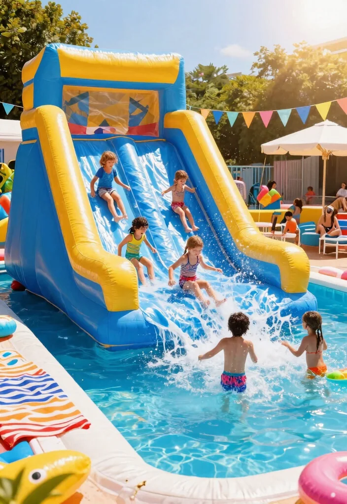 15 Cute Inflatable Pool Float Collection Ideas for Summer Fun 15 15 Cute Inflatable Pool Float Collection Ideas for Summer Fun 15. Giant Inflatable Water Slide 0