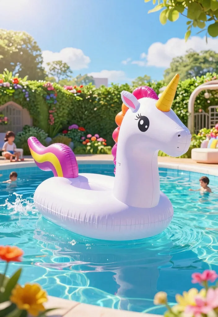 15 Cute Inflatable Pool Float Collection Ideas for Summer Fun 5 15 Cute Inflatable Pool Float Collection Ideas for Summer Fun 5. Fun Unicorn Float 0