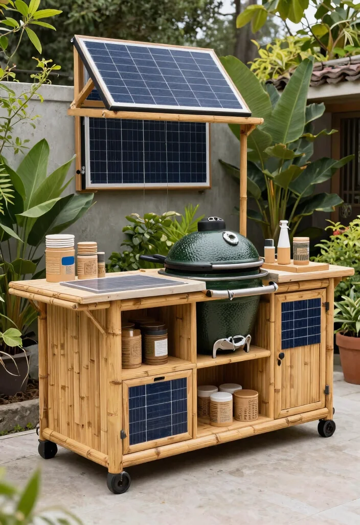 15 Dreamy Kamado Grill Island Ideas for Luxury Patios 11 15 Dreamy Kamado Grill Island Ideas for Luxury Patios 11. Eco Friendly Design 0