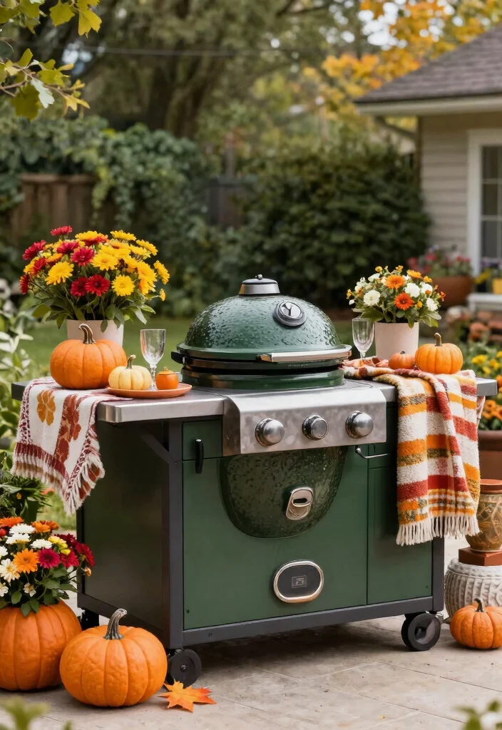 15 Dreamy Kamado Grill Island Ideas for Luxury Patios 13 15 Dreamy Kamado Grill Island Ideas for Luxury Patios 13. Seasonal Decor Themes 0