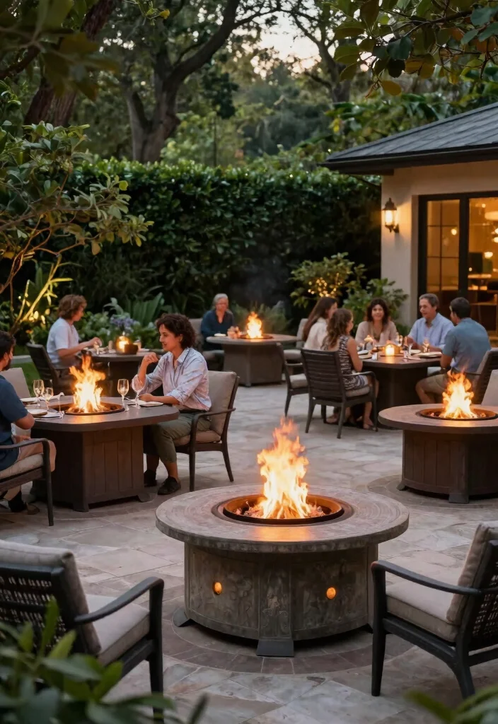 15 Elegant Fire Pit Dining Table Ideas for Outdoor Meals Conclusion 0