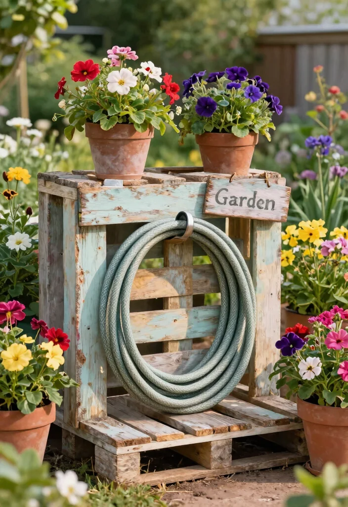 15 Life Changing Garden Hose Hacks Every Gardener Needs 1. Create a Hose Holder from Recycled Materials 0