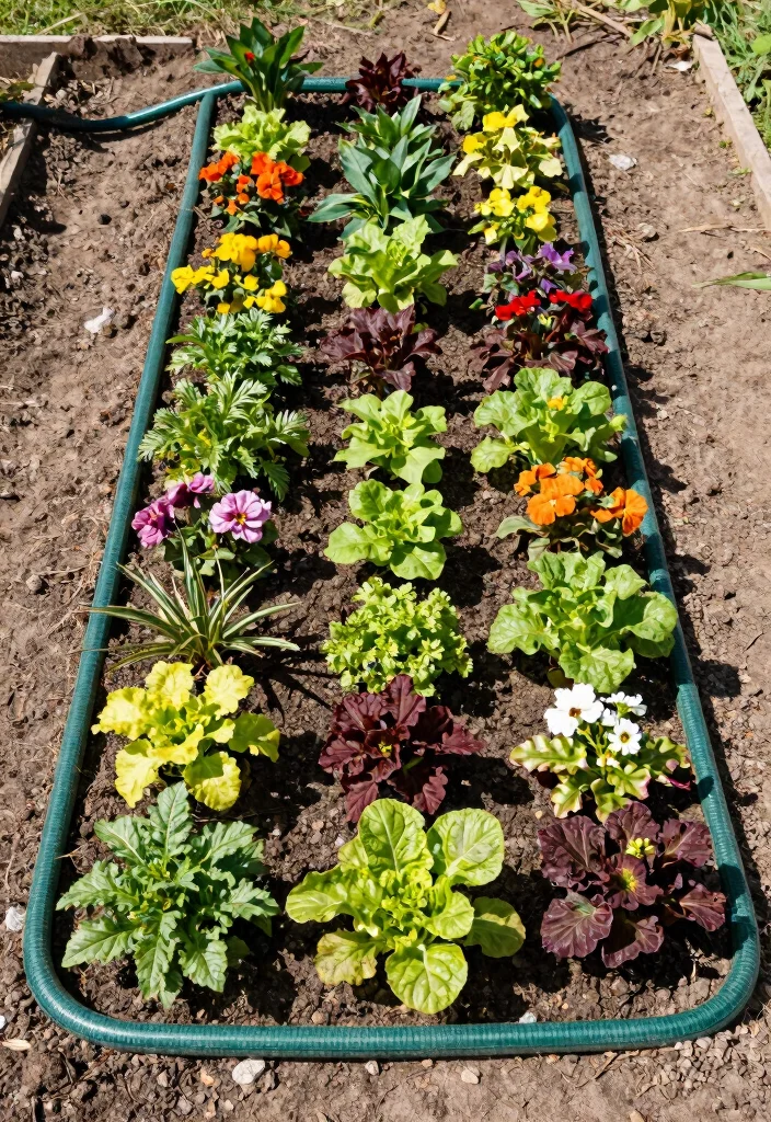 15 Life Changing Garden Hose Hacks Every Gardener Needs 6. Use a Hose for Weeding 0