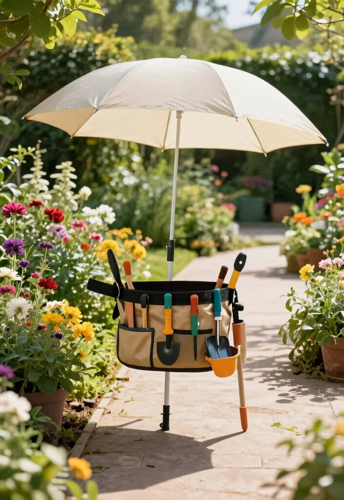 15 Pro Craftsmen Tool Belt Inspiration Setups Work Faster 11. Tool Belt with a Sunshade Feature 0