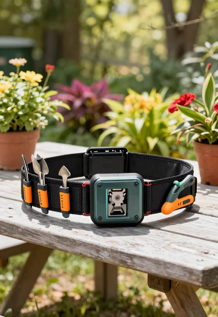 15 Pro Craftsmen Tool Belt Inspiration Setups Work Faster 12. Belt with Built in Tool Sharpener 0